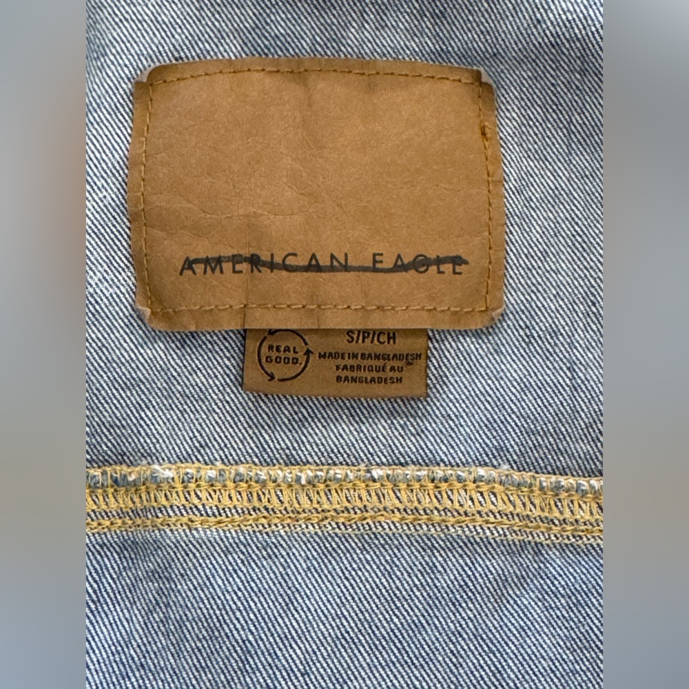 American Eagle denim jacket NWOT - Picture 4 of 4